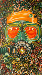 Kona Ripple “Touch of Green” Screenprint | Luke Martin (MD)