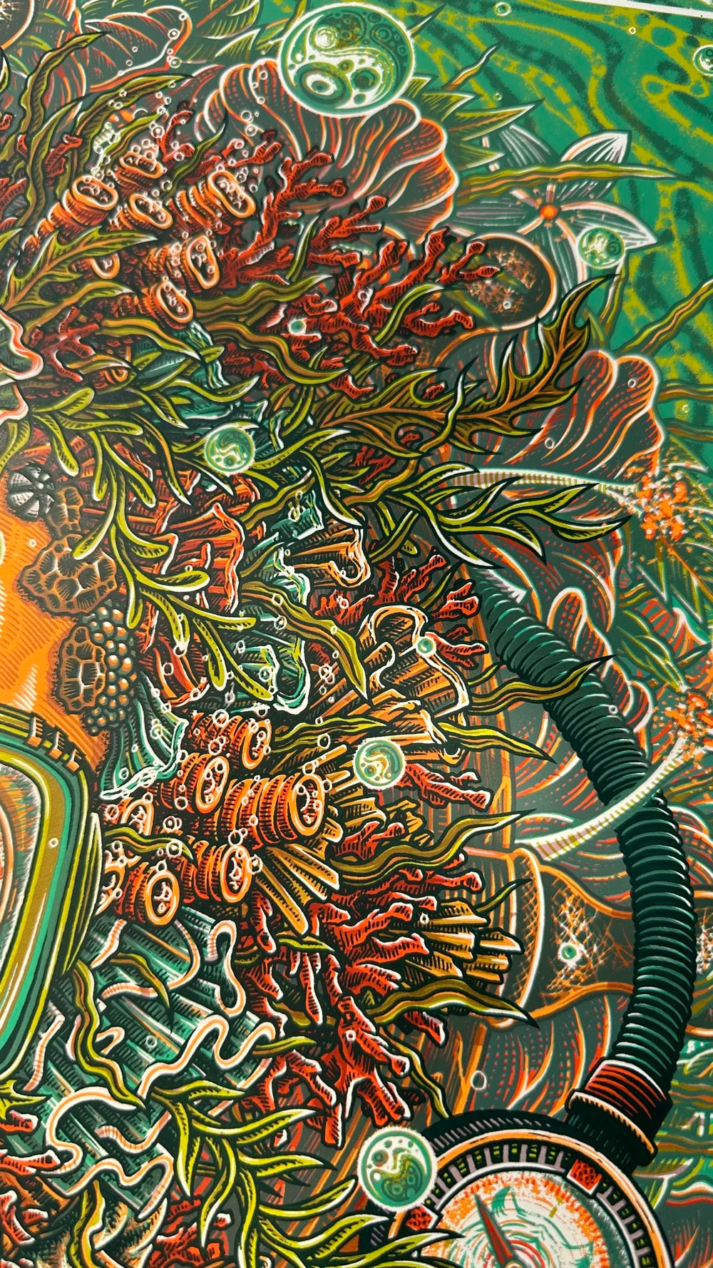 Kona Ripple “Touch of Green” Screenprint | Luke Martin (MD)