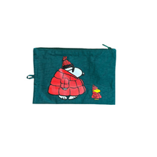 Load image into Gallery viewer, Snoopy Puffer Jacket Go Pouch | Medium | Baggu (CA)
