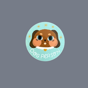 Dog Person Sticker | Rachele Cromer (OK)