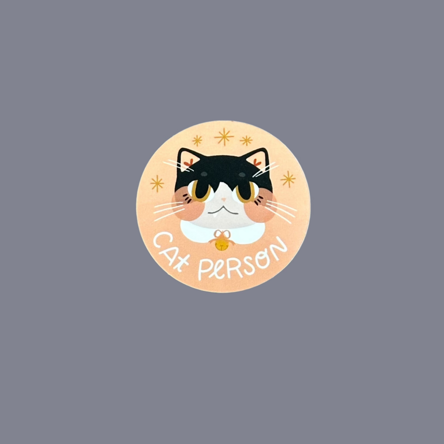 Cat Person Sticker | Rachele Cromer (OK)