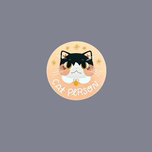 Cat Person Sticker | Rachele Cromer (OK)