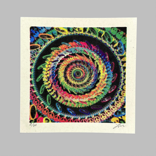 Spiral CMYK Print | Sphere-O-Vision | Luke Martin (MD)