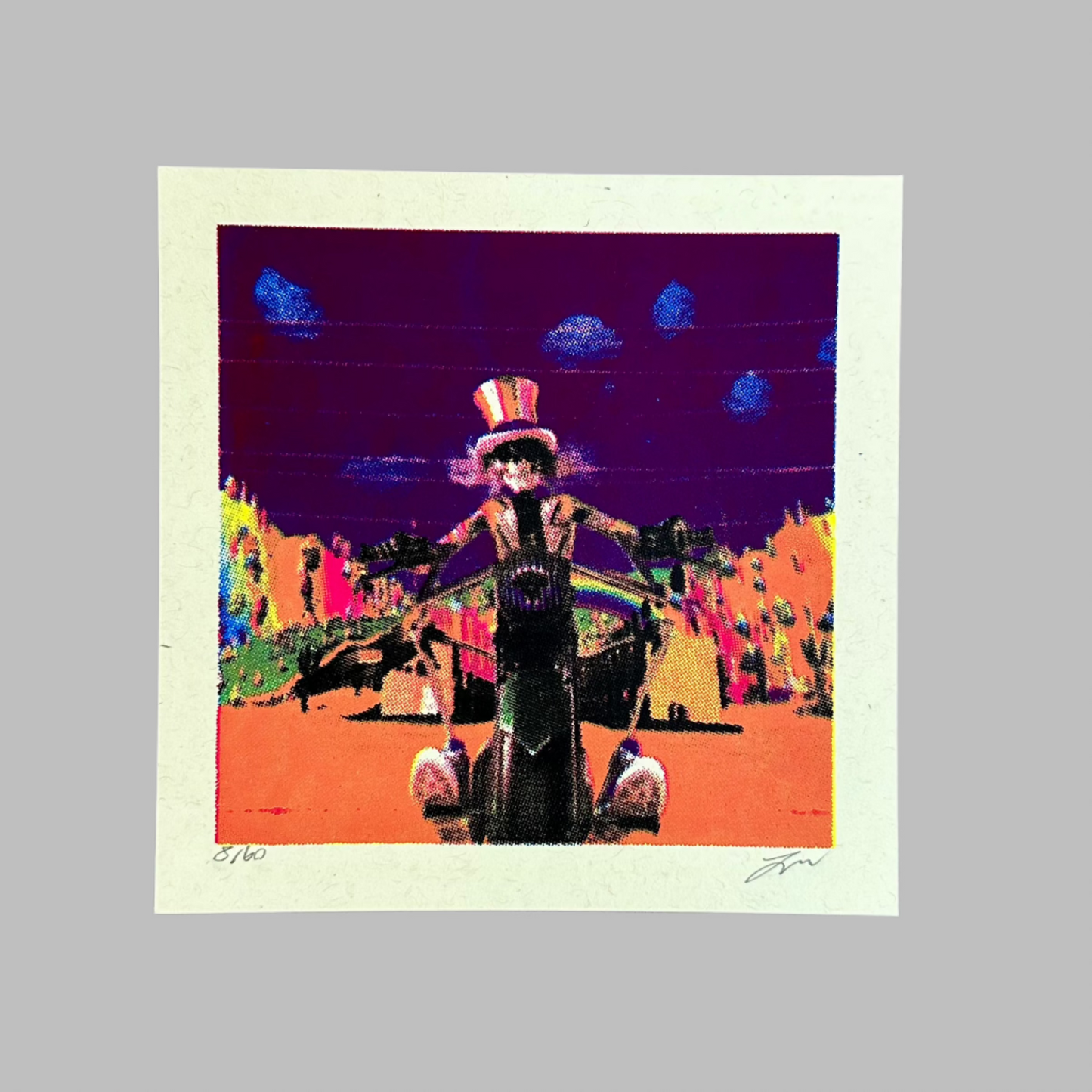 Skeleton Rider CMYK Print | Sphere-O-Vision | Luke Martin (MD)
