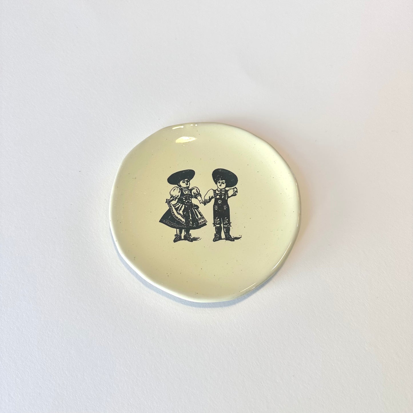 SOUVENIR Very Small Plate | Children | Kühn Keramik (Germany)