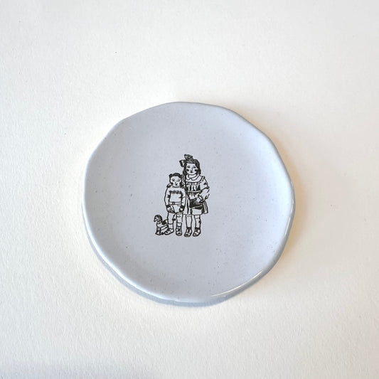 Nathalie Lété Very Small Plate | Siblings | Kühn Keramik (Germany)