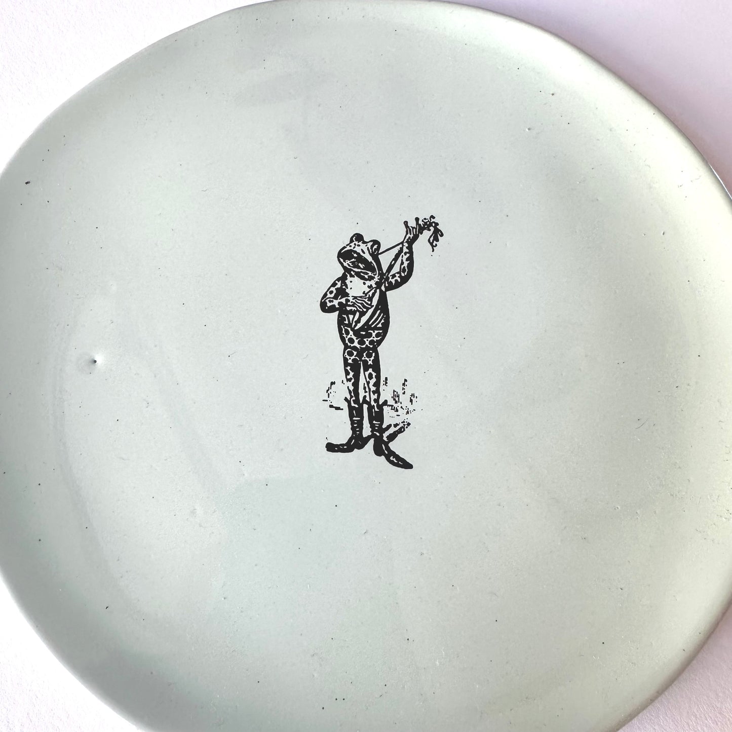 SOUVENIR Breakfast Plate | Frog | Kühn Keramik (Germany)