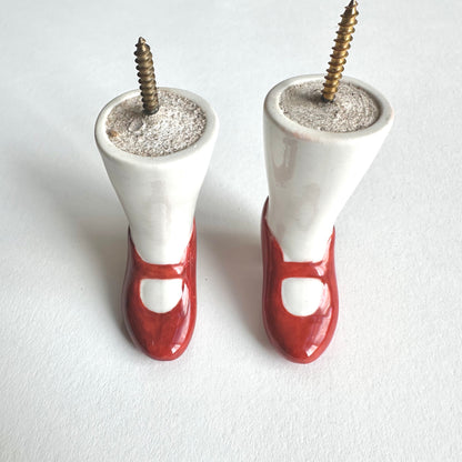PRACTICAL Red Shoe Set | Kühn Keramik (Germany)