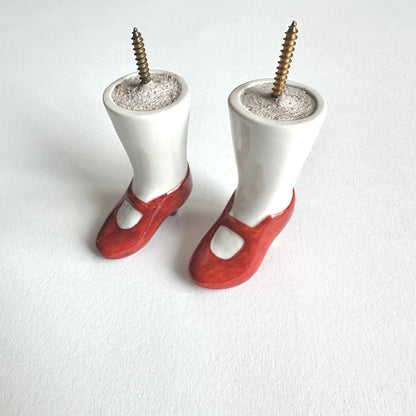 PRACTICAL Red Shoe Set | Kühn Keramik (Germany)