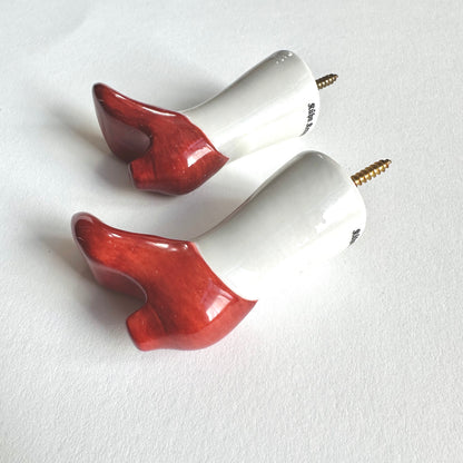PRACTICAL Red Shoe Set | Kühn Keramik (Germany)