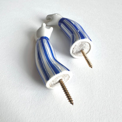 PRACTICAL Frieda Blue Shirt Set | Kühn Keramik (Germany)