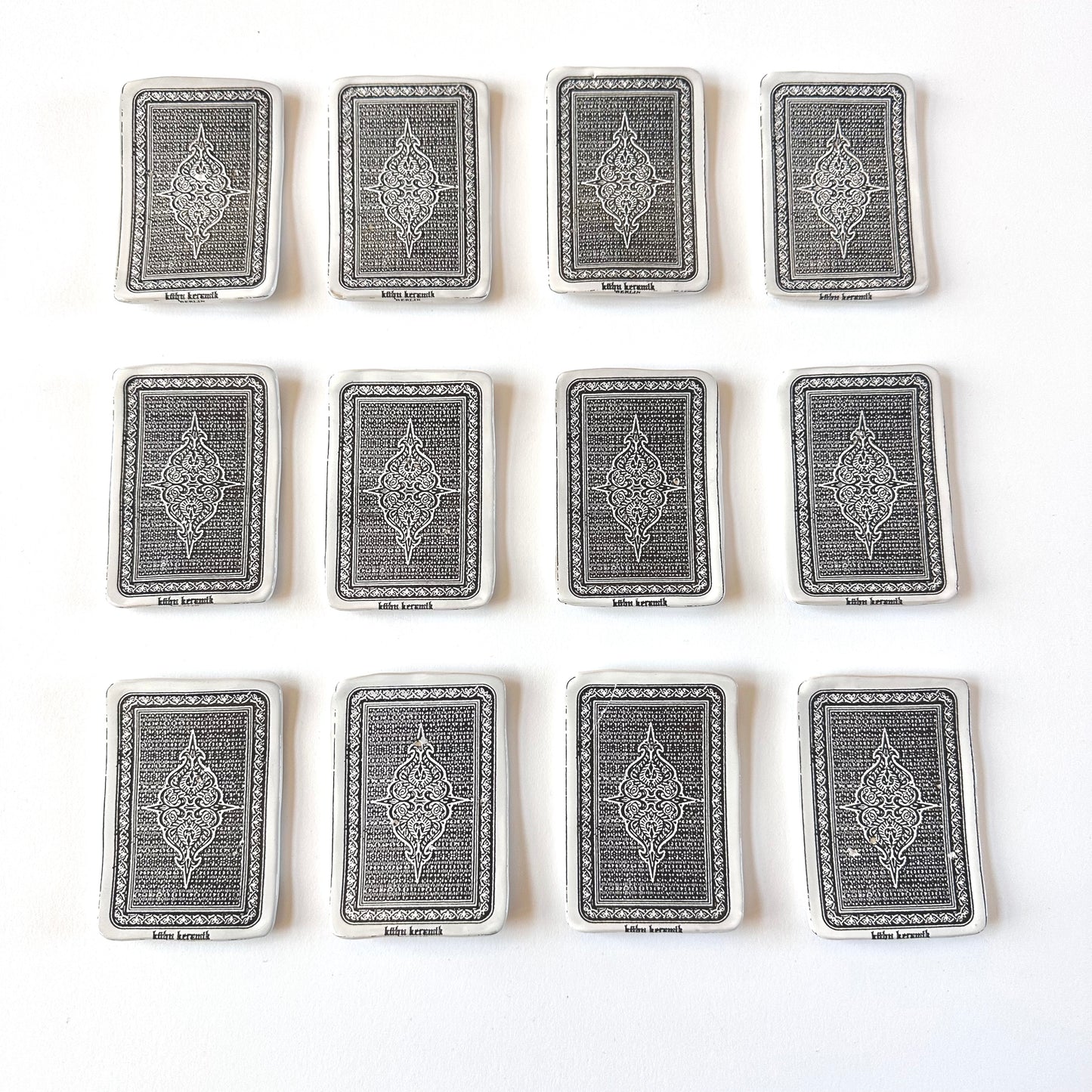 IMPRACTICAL Traditional Playing Cards : Kühn Keramik (Germany)