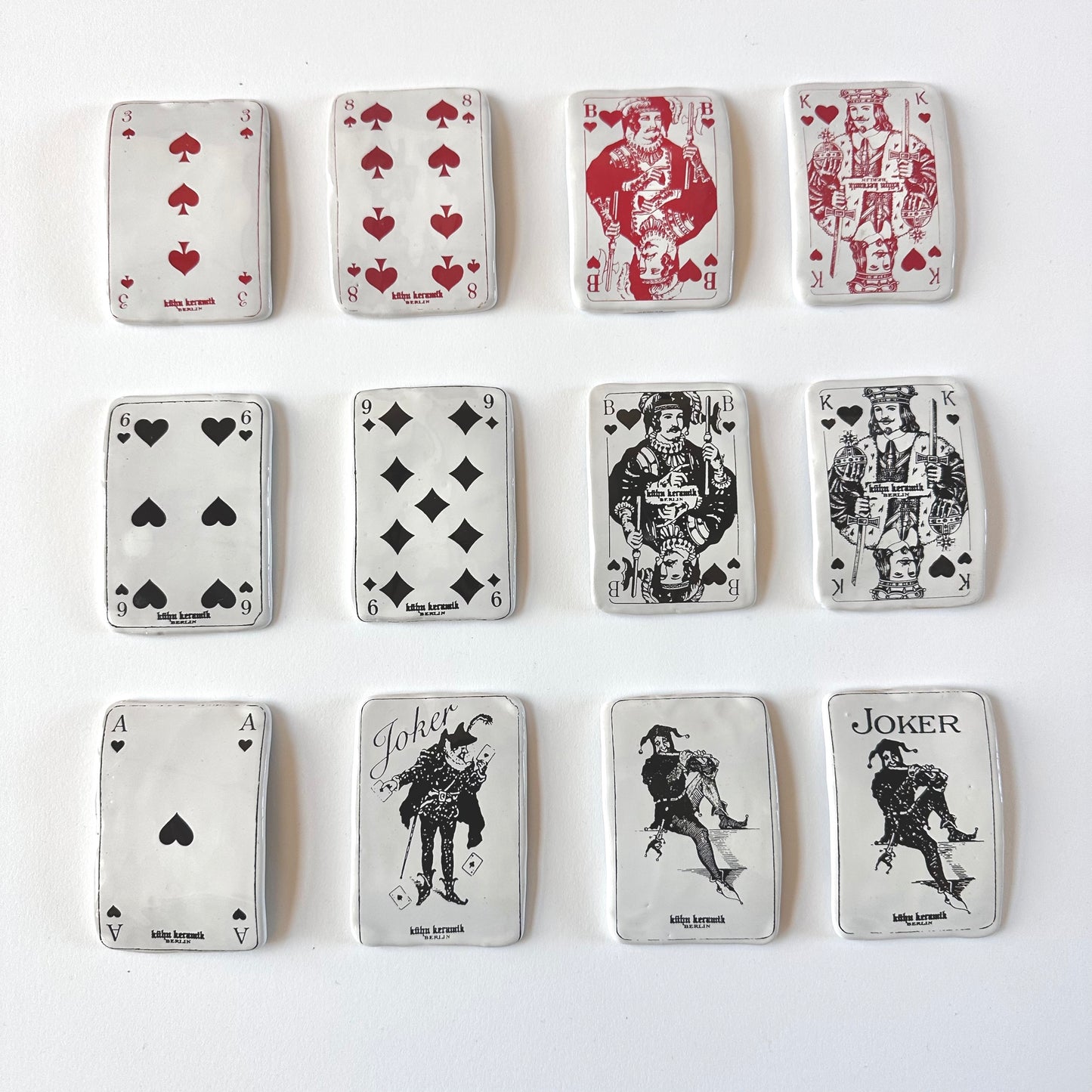 IMPRACTICAL Traditional Playing Cards : Kühn Keramik (Germany)