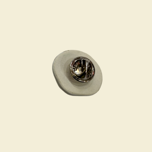 Ceramic Sloth Brooch | Japan