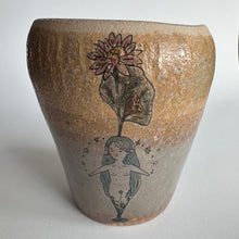 Load image into Gallery viewer, No Mud, No Lotus Ceramic Urn | Mylan Nguyen (TX)
