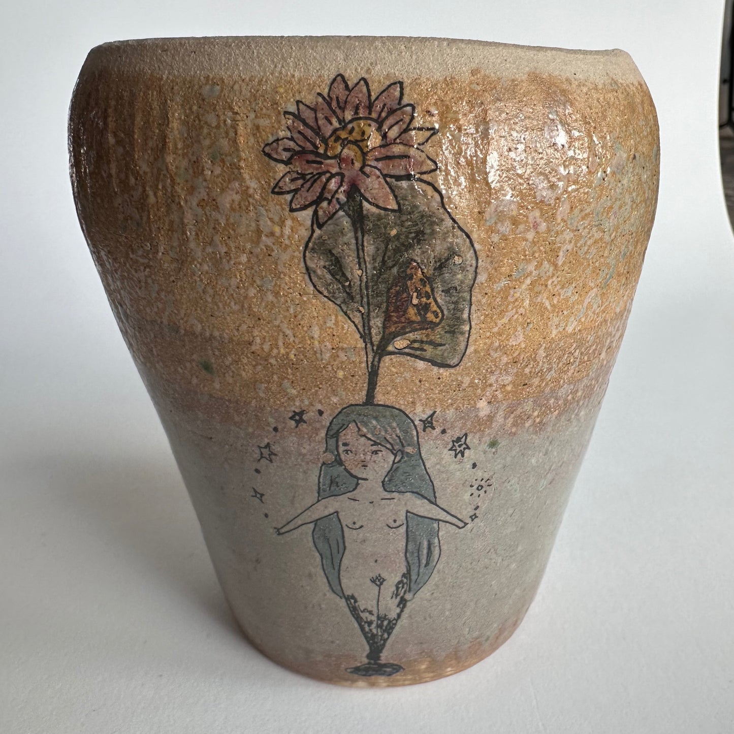 No Mud, No Lotus Ceramic Urn | Mylan Nguyen (TX)