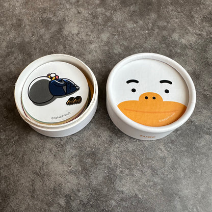 TUBE Round Sticker Pack | Kakao Friends (Korea)