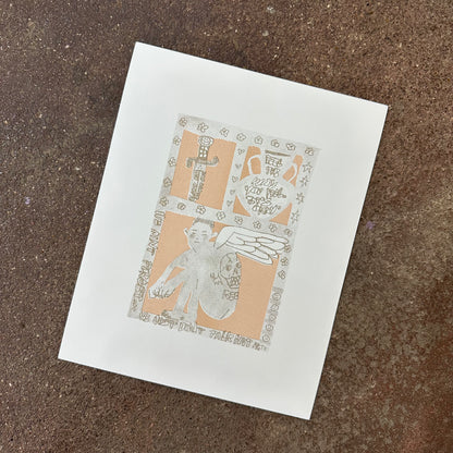 We Just Don't Talk About It Risograph Print | Fantasy Boy Taro (TX)