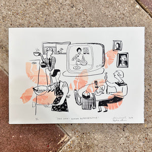 Joyce Chen - Cooking Entrepreneur Screenprint | Kylie Chan x Karishma K