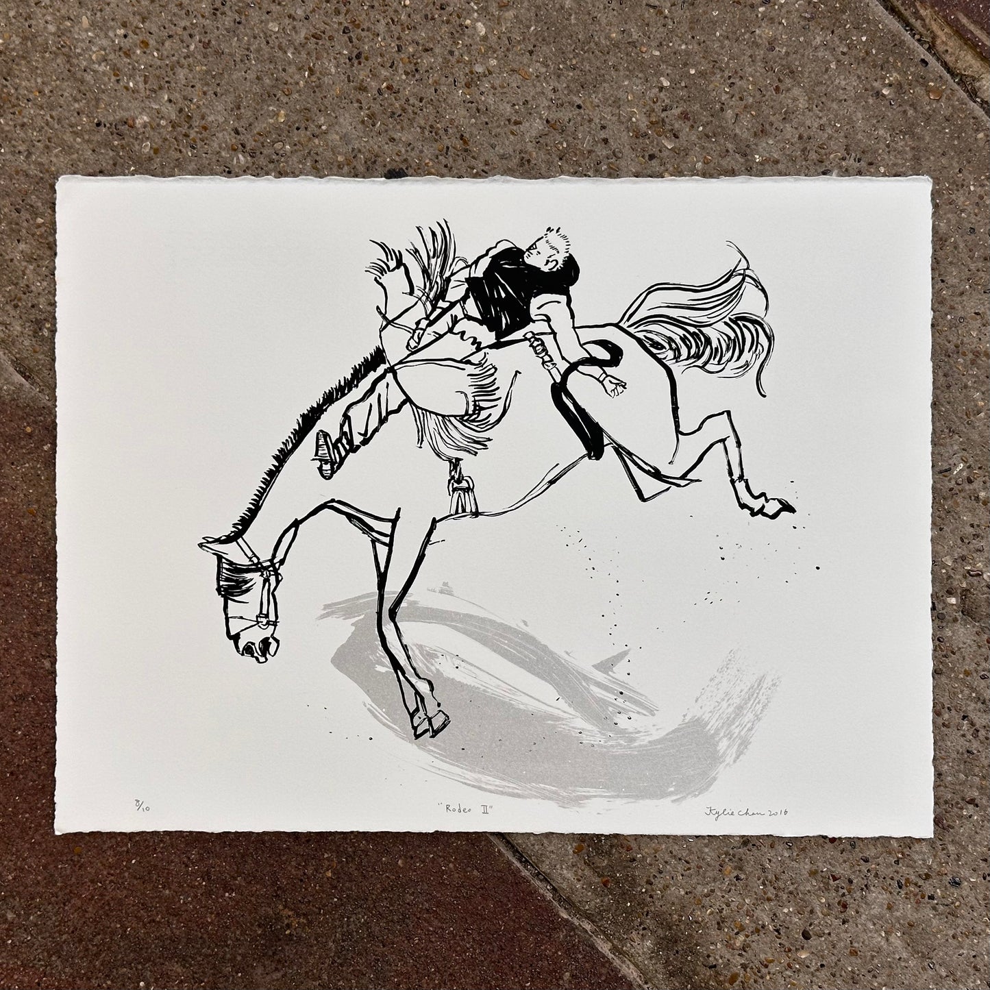 Rodeo II Screenprint | Kylie Chan (Hong Kong)