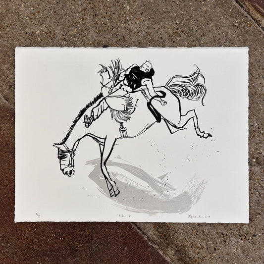Rodeo II Screenprint | Kylie Chan (Hong Kong)