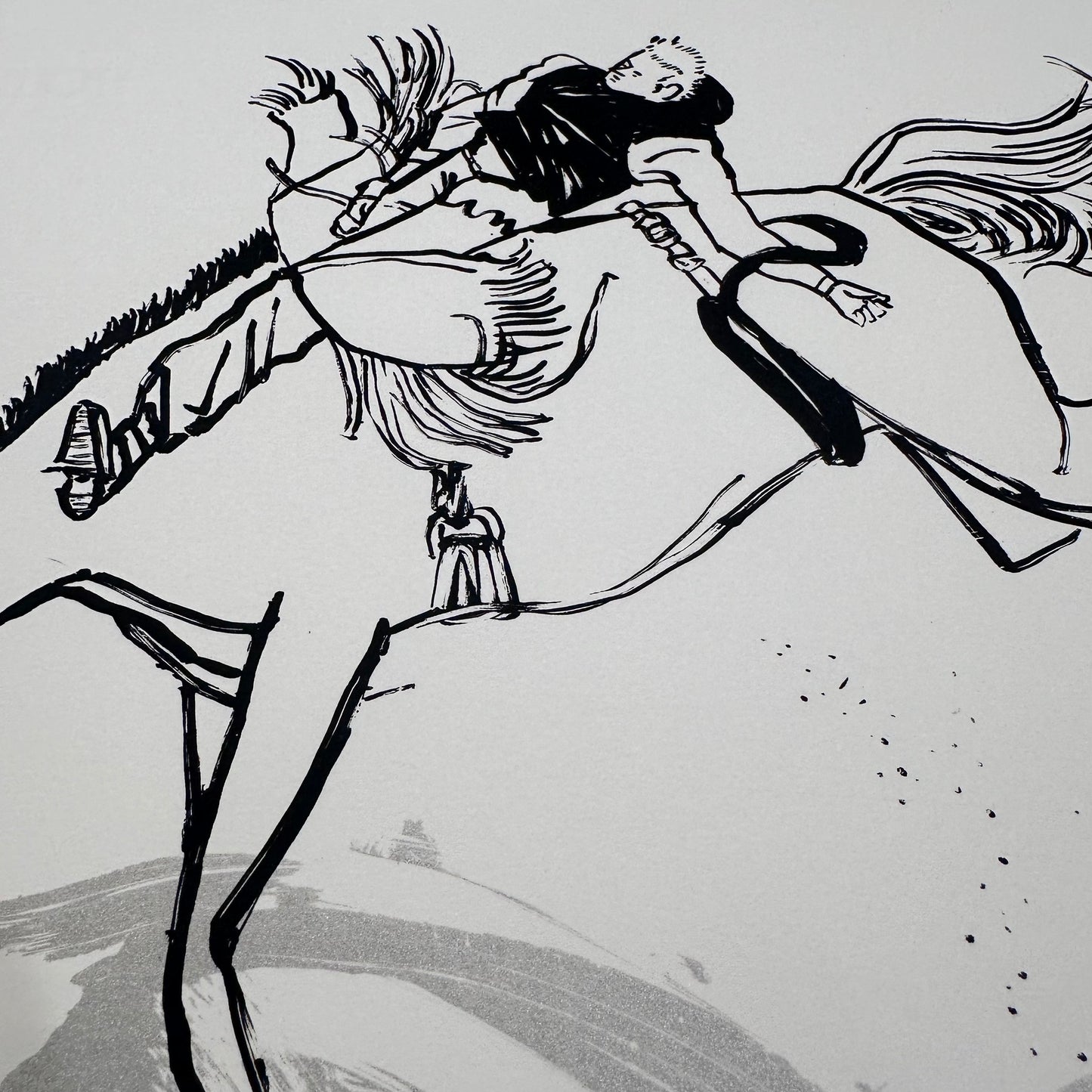 Rodeo II Screenprint | Kylie Chan (Hong Kong)