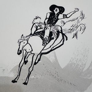 Rodeo I Screenprint | Kylie Chan (Hong Kong)