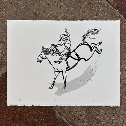 Rodeo III Screenprint | Kylie Chan (Hong Kong)