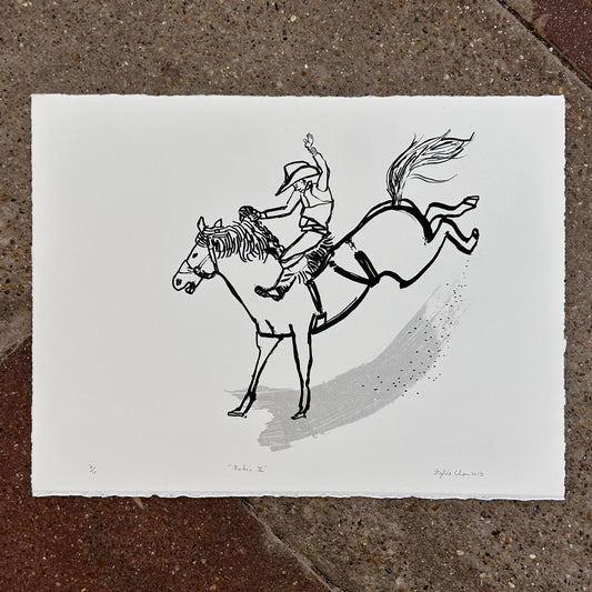 Rodeo III Screenprint | Kylie Chan (Hong Kong)