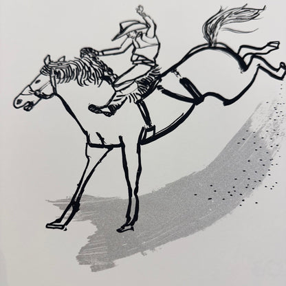 Rodeo III Screenprint | Kylie Chan (Hong Kong)