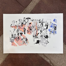 Load image into Gallery viewer, Hedy Larr - Wifi Screenprint | Kylie Chan x Karishma K
