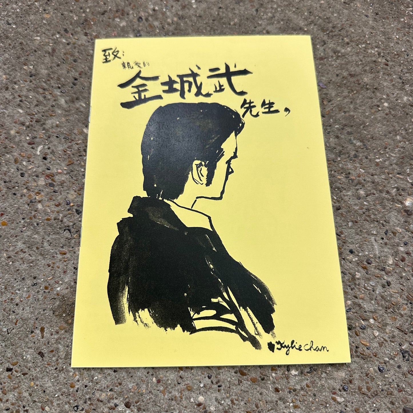 Dear Takeshi Kaneshiro Fan Zine | Kylie Chan (Hong Kong)