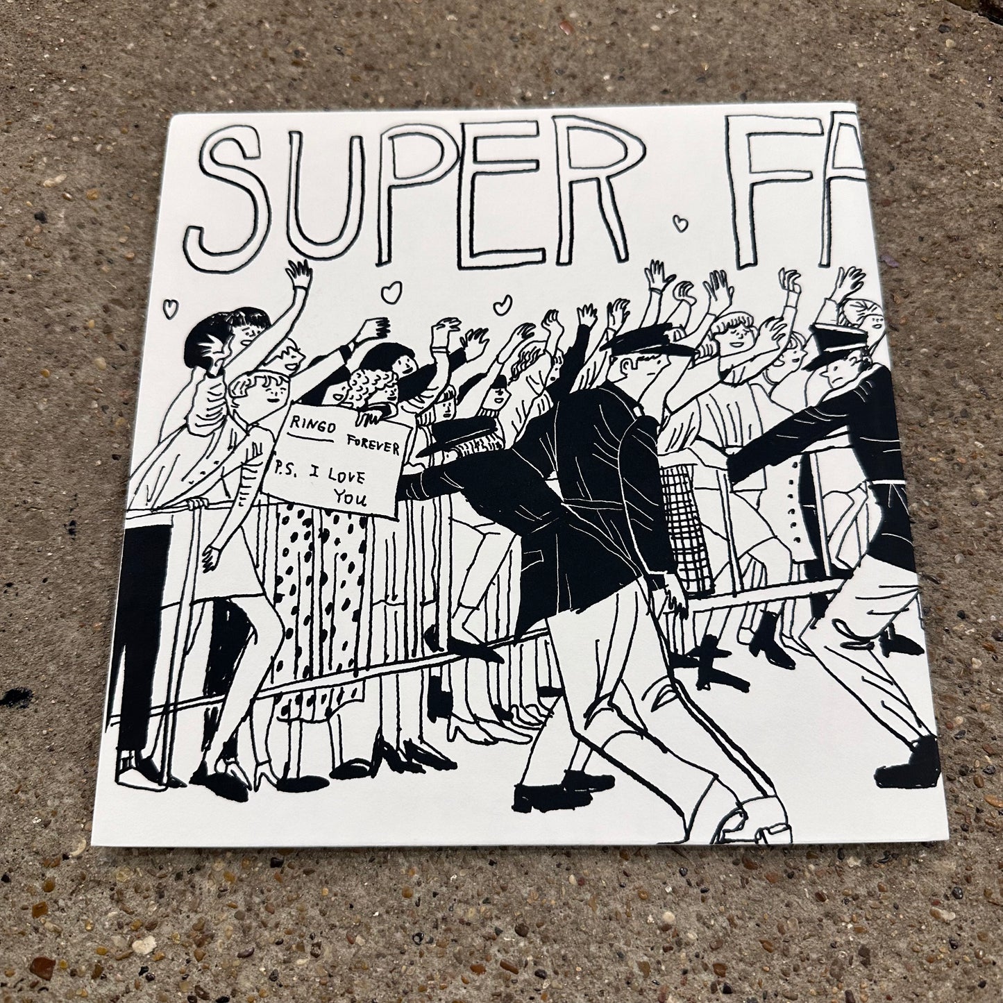 Super Fans Screenprint Coloring Book  | Kylie Chan (Hong Kong)