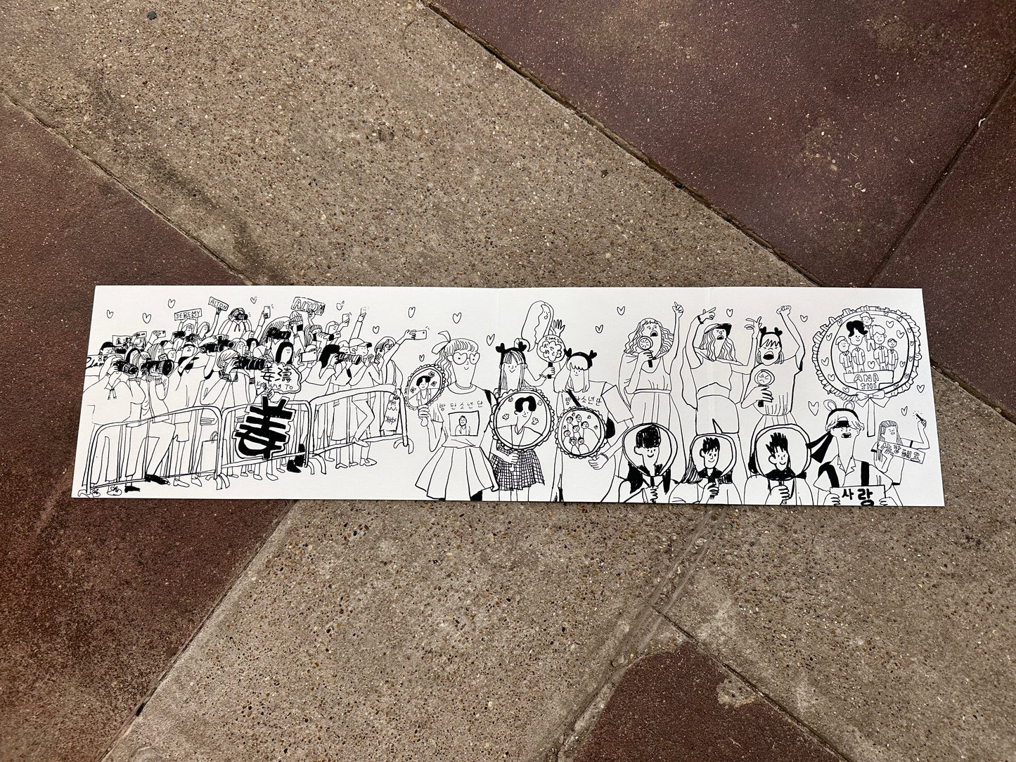 Super Fans Screenprint Coloring Book  | Kylie Chan (Hong Kong)