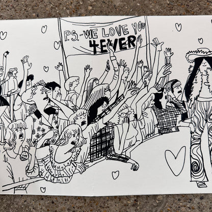 Super Fans Screenprint Coloring Book  | Kylie Chan (Hong Kong)