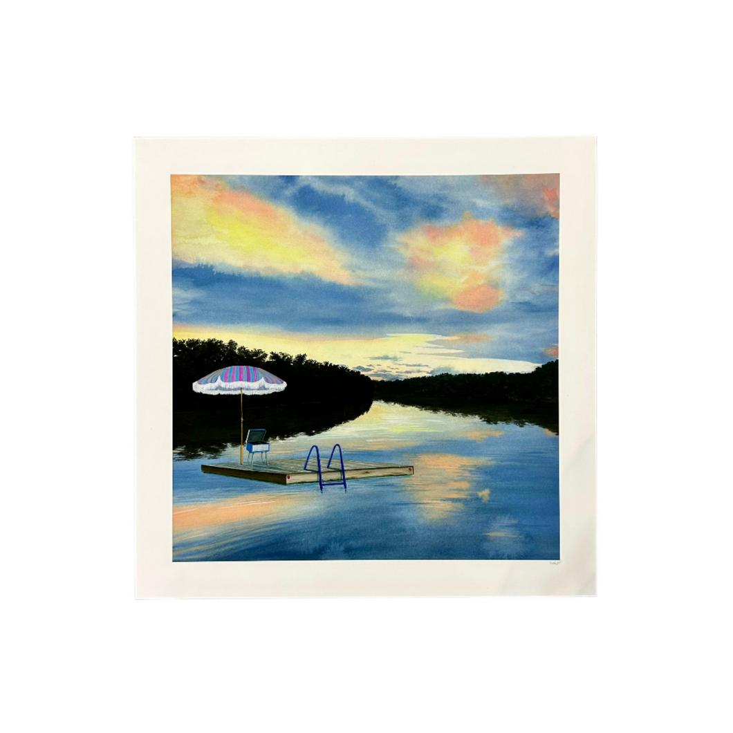 Floating Art Print | Heather Sundquist Hall (TX)