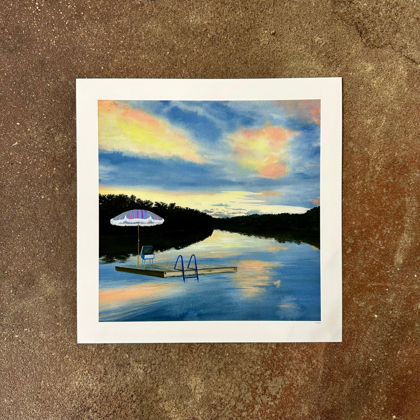 Floating Art Print | Heather Sundquist Hall (TX)