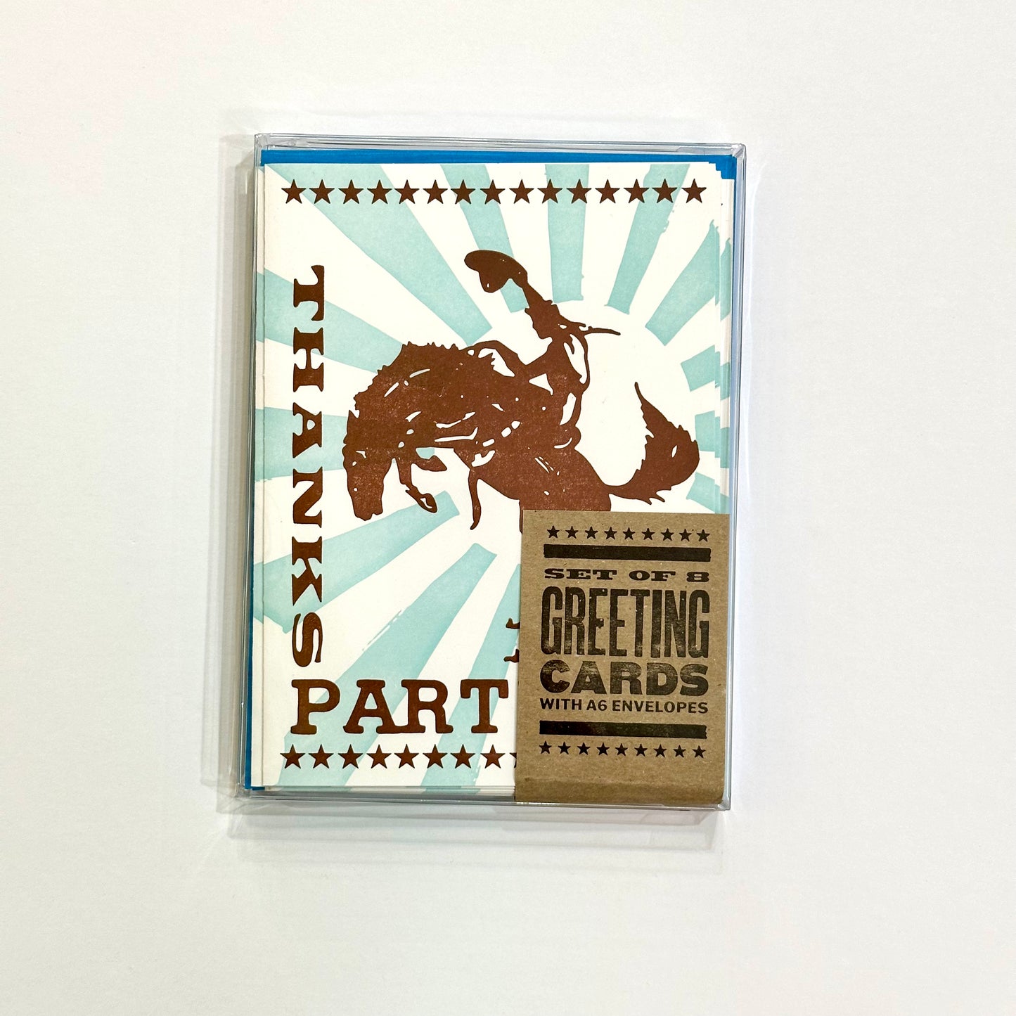 Thanks Partner Letterpress Card | Hatch Show Print (TN)