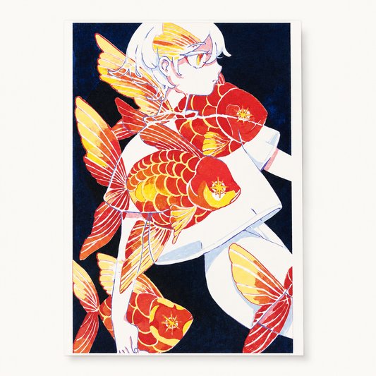 Starry Eyed Mini Print | Koyamori (CAN)