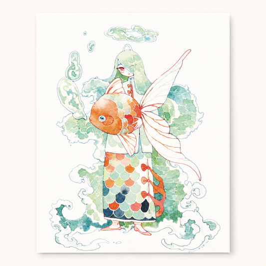 Pearlscale Care Mini Print | Koyamori (CAN)