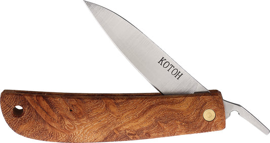 Folder Burma Padouk Knife | Kotoh (Japan)