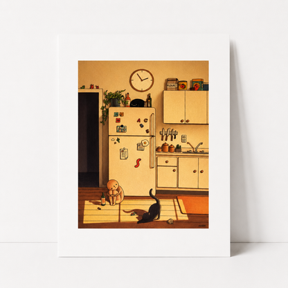 Kitchen Floor Art Print | Felicia Chiao (CA)