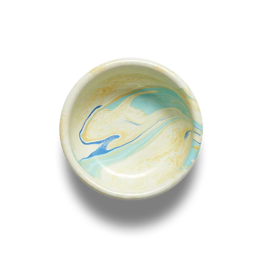 New Marble Enamel Bowl | Lemon Cream | Bornn (Turkey)