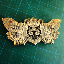 Load image into Gallery viewer, Occult Gold Enamel Pin | Luke Martin (MD)
