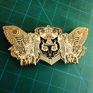 Occult Gold Enamel Pin | Luke Martin (MD)