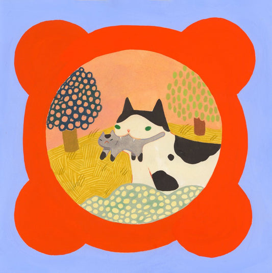 Mom Cat Art Print | Heidi Moreno (CA)