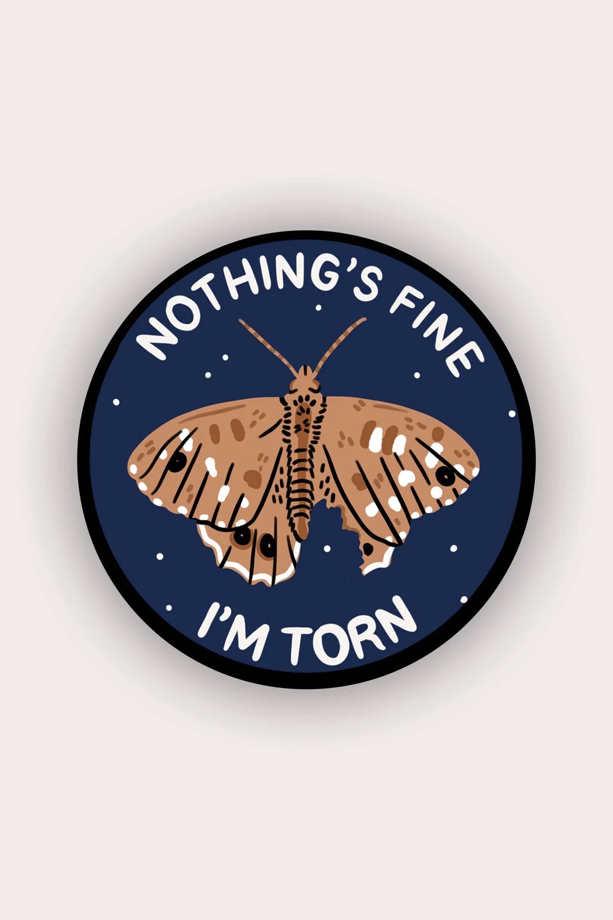 I'm Torn Vinyl Sticker | Olivia Mew