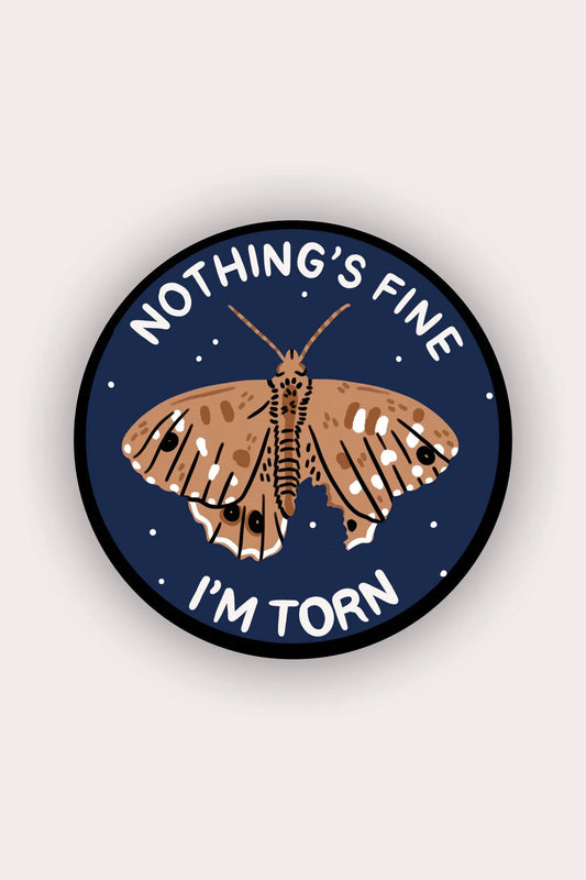 I'm Torn Vinyl Sticker | Olivia Mew