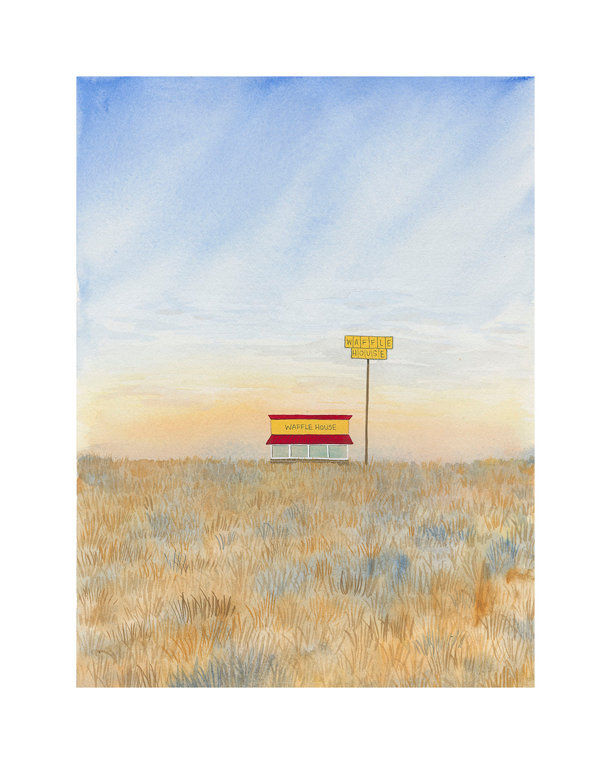 Good. Food. Fast. Art Print  | Heather Sundquist Hall (TX)