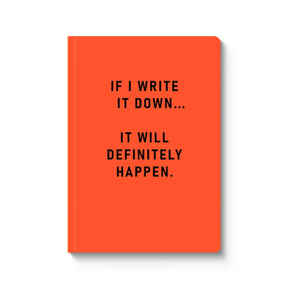Definitely Happen Notebook | Ohh Deer (UK)